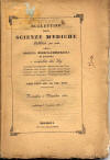 Bullettino delle Scienze Mediche -Societ Medico -Chirurgica di Bologna - Dicembre 1852