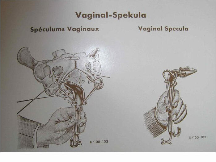 Guttmann's vaginal speculum catalog
